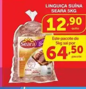 Roldão Linguiça suina seara oferta
