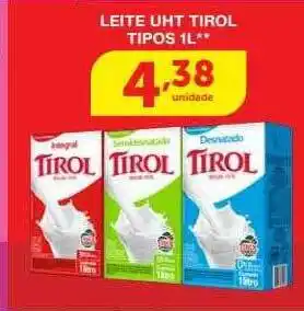 Roldão Leite uht tirol tipos oferta
