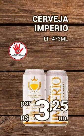 San Michel Supermercados Cerveja imperio oferta