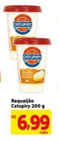 Extra Supermercado Requeijão Catupiry 200g oferta