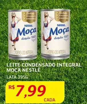Assaí Atacadista Leite Condensado Integral Moça Nestlé 395g oferta