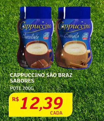 Assaí Atacadista Cappuccino São Braz Sabores 200g oferta