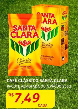 Assaí Atacadista Café Clássico Santa Clara 250g oferta
