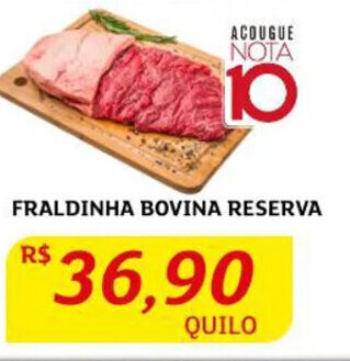 Assaí Atacadista Fraldinha Bovina Reserva 1kg oferta
