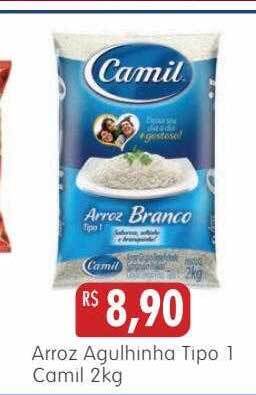 Epa Arroz agulhinha tipo 1 camil oferta