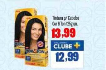 Tintura p cabelos cor & ton