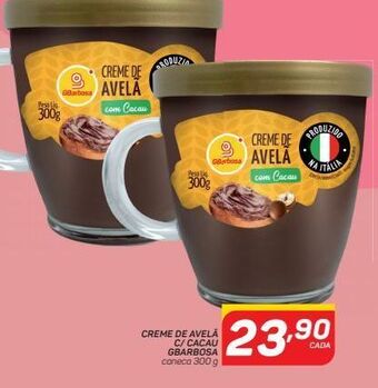 GBarbosa Creme de avelã c/ cacau gbarbosa caneca 300 g oferta