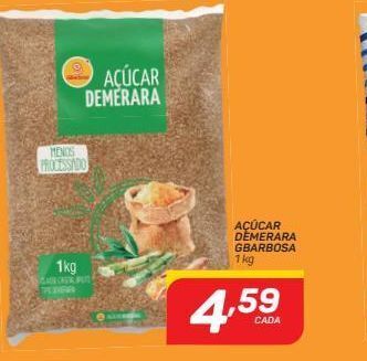 GBarbosa Açúcar demerara gbarbosa 1 kg oferta