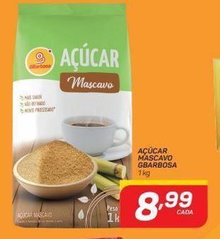 GBarbosa Açúcar mascavo gbarbosa 1 kg oferta