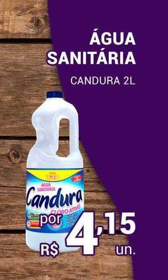 San Michel Supermercados Água sanitária candura oferta