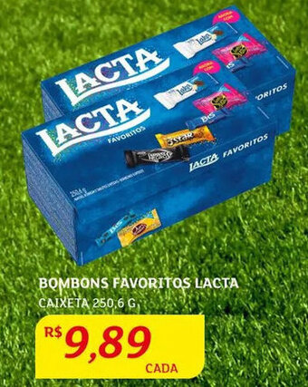 Assaí Atacadista Bombons Favoritos Lacta 250.6g oferta