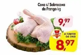 Cercadão Coxa c/ Sobrecoxa de Frango 1kg oferta