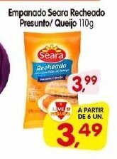 Cercadão Empanado Seara Recheado presunto/ Queijo 110g oferta