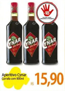 Aperitivo Cynar 900ml
