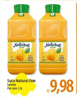 Atacadão Suco Natural One 1.5L oferta