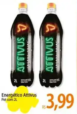 Atacadão Energético Attivus 2L oferta