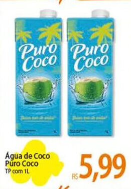 Atacadão Água de Coco Puro Coco 1L oferta