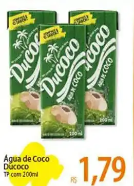 Atacadão Água de Coco Ducoco 200ml oferta