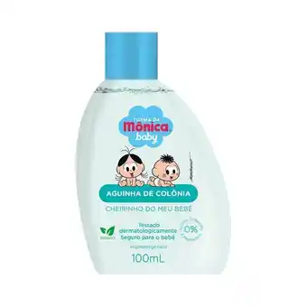 Drogaria Santa Marta Água de colônia turma da mônica baby vegano cheirinho do meu bebê de 100ml oferta
