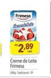Supermercados Condor Creme de leite frimesa oferta