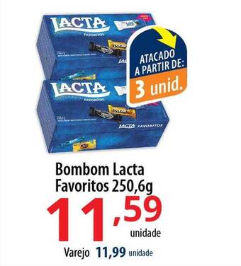 Akki Atacadista Bombom lacta favoritos oferta