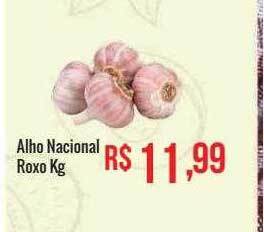 Mart Minas Alho nacional roxo kg oferta