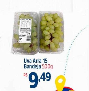 Quartetto Supermercados Uva arra 15 bandeja oferta