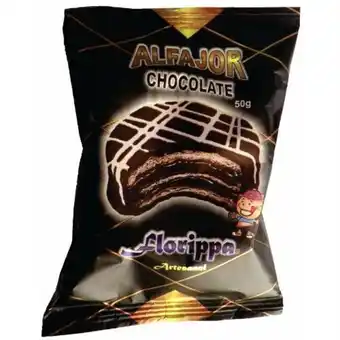 Brasão Supermercados Alfajor florippa chocolate embalagem 50g oferta