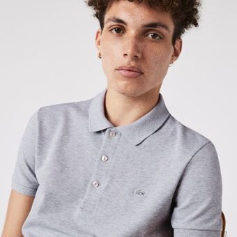Lacoste Camisa polo lacoste slim fit masculina em petit piquet stretch oferta