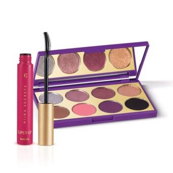 Combo niina secrets: palette + máscara de cílios