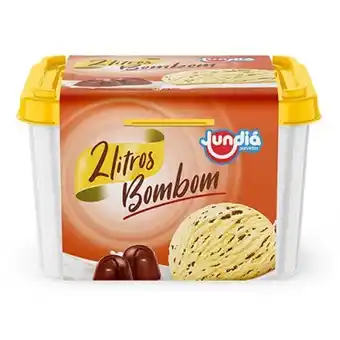 Sorvete jundia pote 2lt. bombom