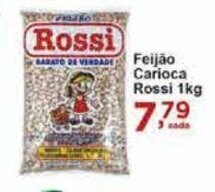 Rossi Supermercado Feijão Carioca Rossi 1kg oferta