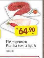 Supermercados Condor Filé-mignon ou picanha bovina tipo a oferta