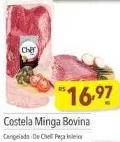 Supermercados Condor Costela minga bovina oferta