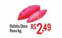 Mart Minas Batata doce roxa kg oferta