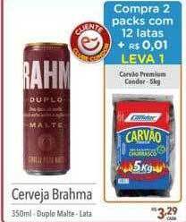 Supermercados Condor Cerveja brahma oferta
