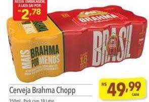Supermercados Condor Cerveja brahma chopp oferta