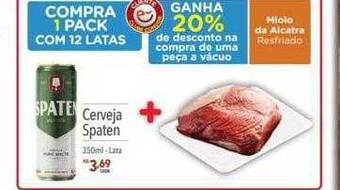 Supermercados Condor Cerveja spaten oferta