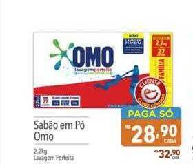 Supermercados Condor Sabão em pó omo oferta