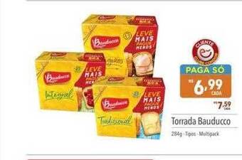 Supermercados Condor Torrada bauducco oferta