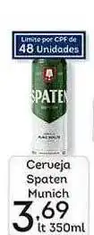 Supermercados Tauste Cerveja spaten munich oferta