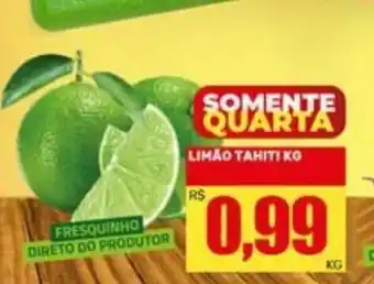 Supermercados Berton Limao Tahiti 1kg oferta
