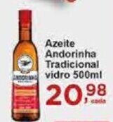 Rossi Supermercado Azeite Andorinha tradicional vidro 500ml oferta