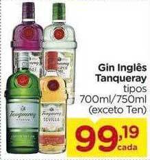 Carrefour Gin inglês tanqueray oferta