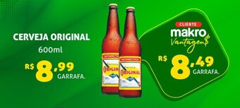 Cerveja Original 600ml