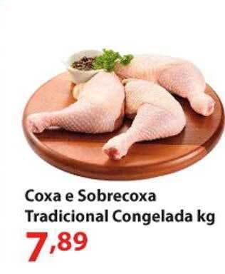 Coxa e sobrecoxa tradicional congelada kg