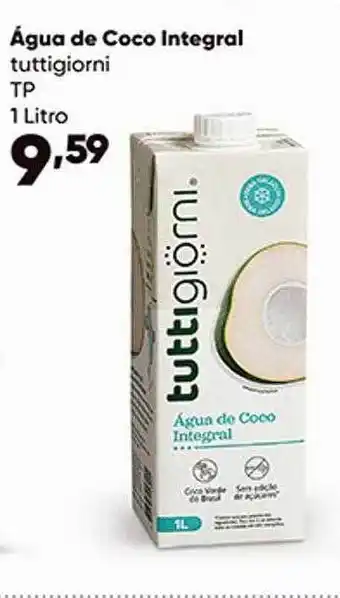 Zaffari Água de coco integral tuttigiorni tp oferta