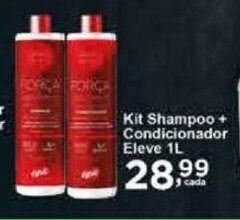 Rossi Supermercado Kit Shampoo + Condicionador Eleve 1L oferta
