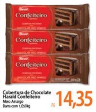 Atacadão Cobertura de Chocolate Harald Confeiteiro 1.050kg oferta