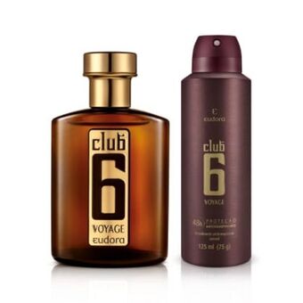 Eudora Combo voyage: desodorante colônia 95ml + antitranspirante aerossol oferta